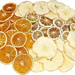 Christmas Potpourri Bowl Filler, Natural Fruit Potpourri with Dried Orange 
Slices, Dried Apple Slices, Dried Lemon Slices, Pretty Decorative Christmas 
Vase Filler Decor for Hostess, Home Decor